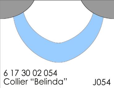 Preview: 054 Klöppelbrief Collier "Belinda"